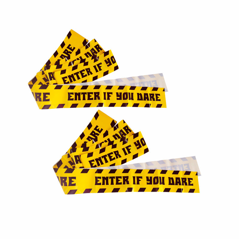 Halloween Party Decoration Warning Tape