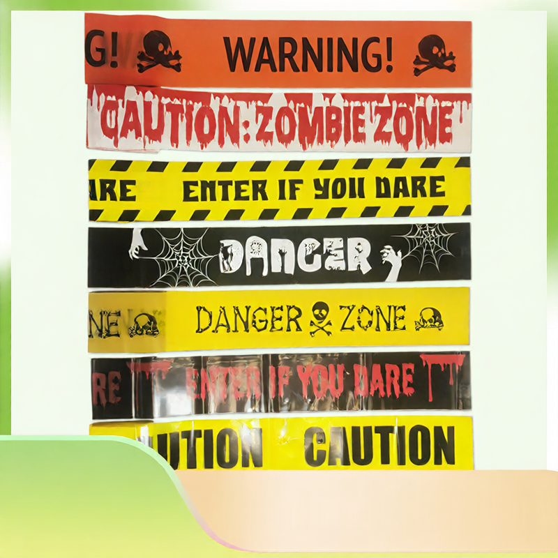 Halloween Party Decoration Warning Tape