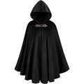 Double-Sided Wearable Polyester Hooded Cape for Halloween and Christmas Costume