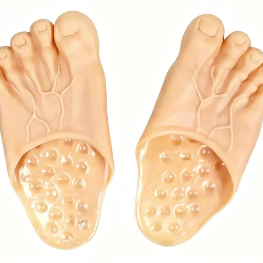 Halloween costume role-playing funny slipper decoration barefoot props