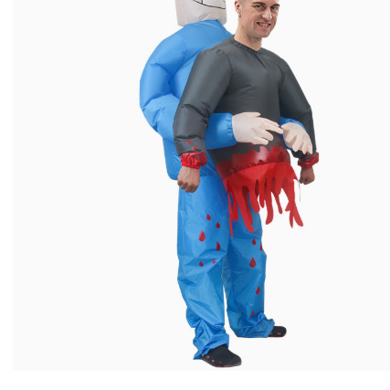 Halloween adult inflatable costume