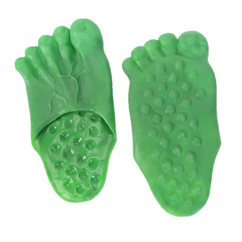 Halloween costume role-playing funny slipper decoration barefoot props