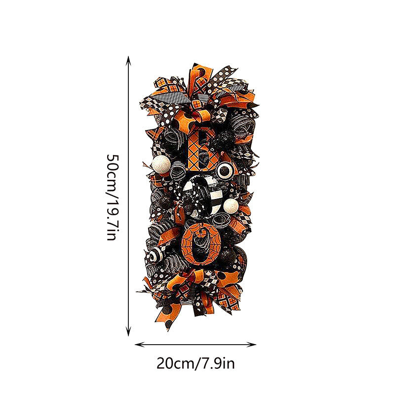 Halloween Door Wreath Decoration