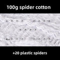 Halloween Spider Cotton Decoration Set
