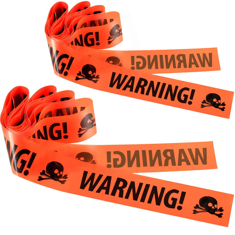 Halloween Party Decoration Warning Tape