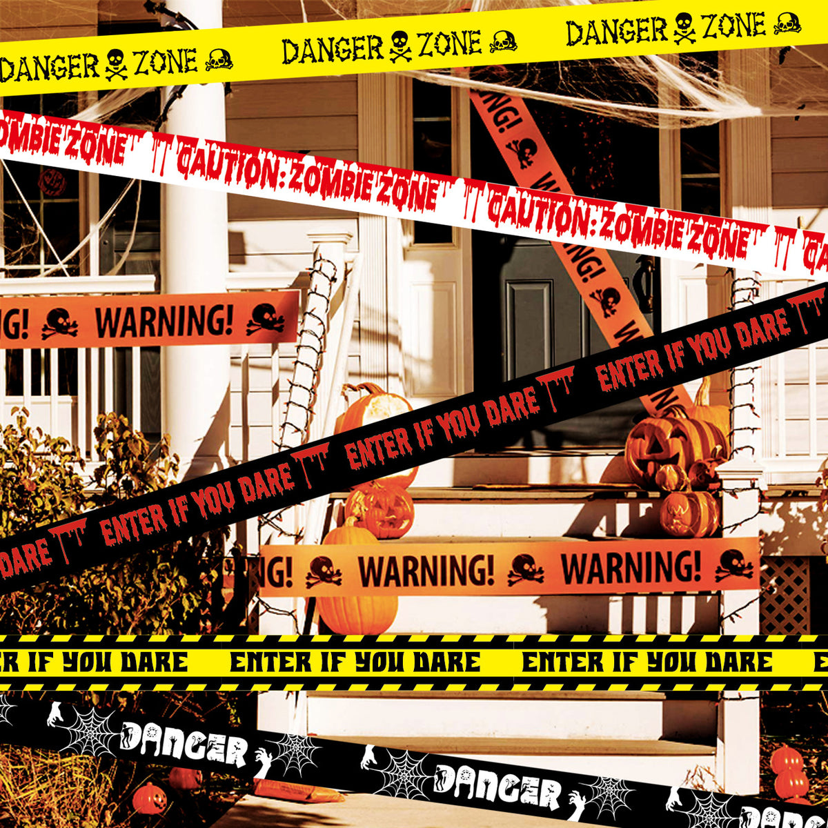 Halloween Party Decoration Warning Tape
