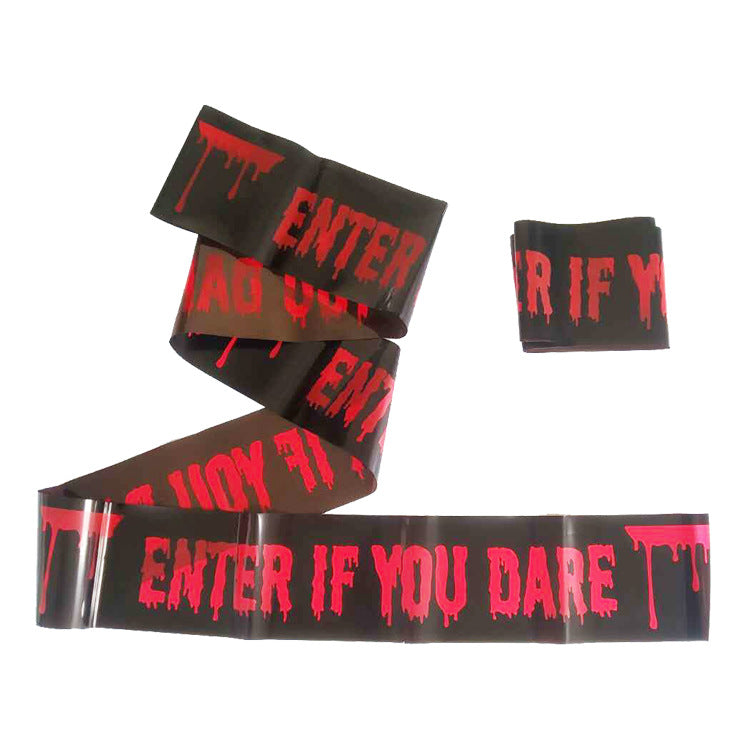 Halloween Party Decoration Warning Tape