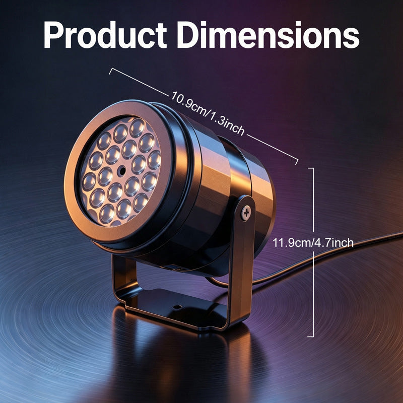 Halloween Christmas Projection Lamp